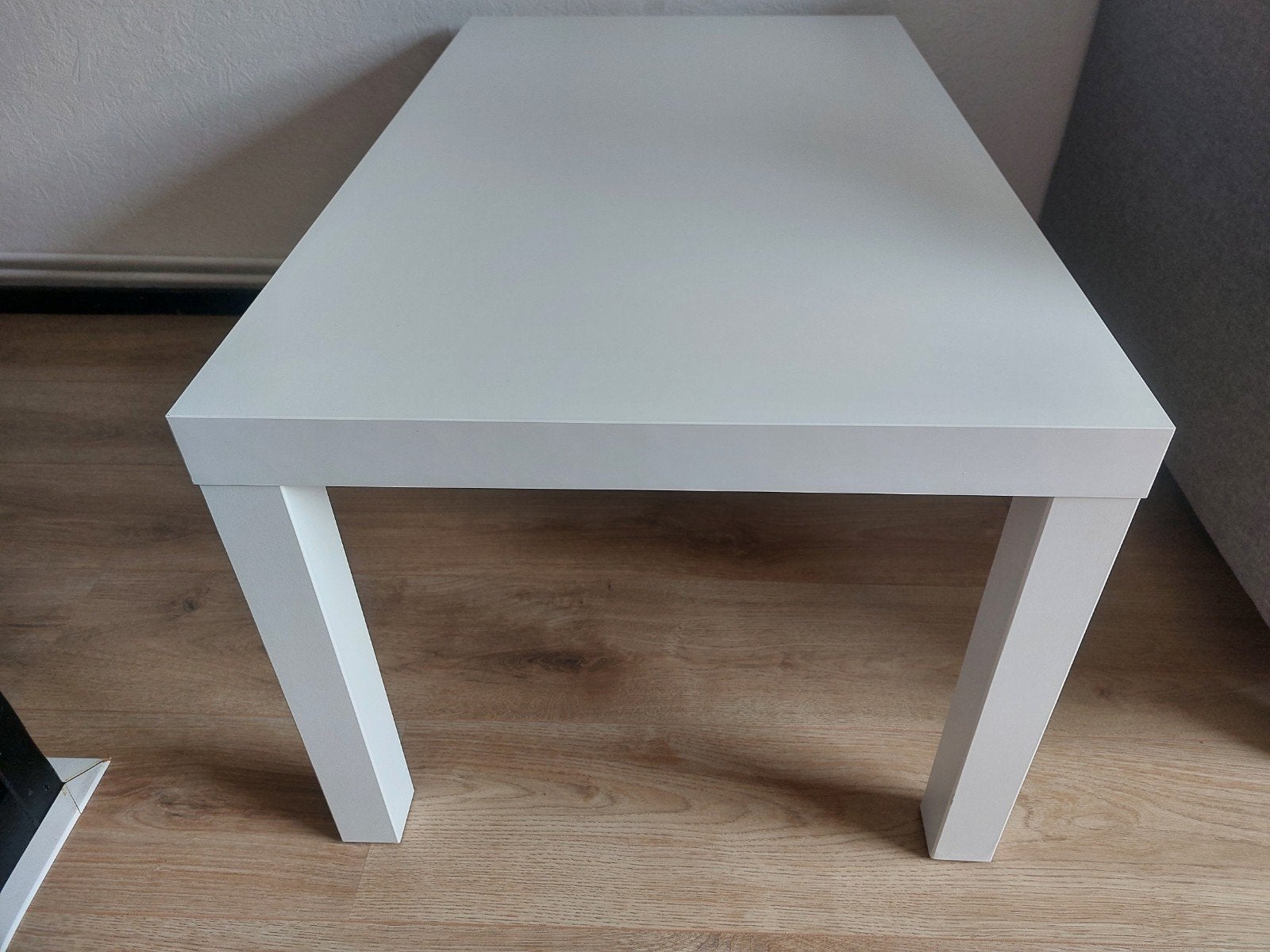 IKEA LACK Salontafel Wit 90x55 cm, Huis en Inrichting, Tafels | Salontafels, Ophalen, Gebruikt, 50 tot 100 cm, Vierkant