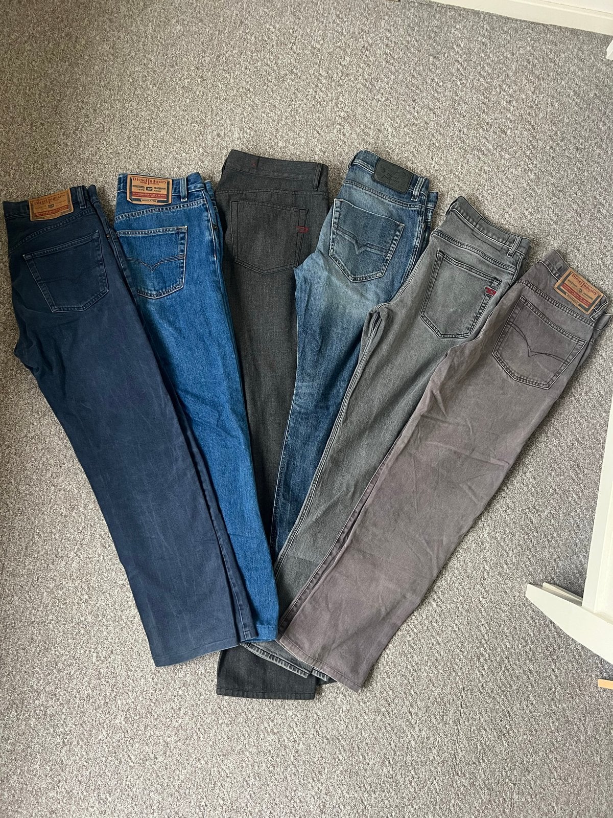 Lot Diesel Jeans - 6 Stuks, Kleding | Heren, Ophalen of Verzenden, Gedragen, Overige kleuren, Overige jeansmaten