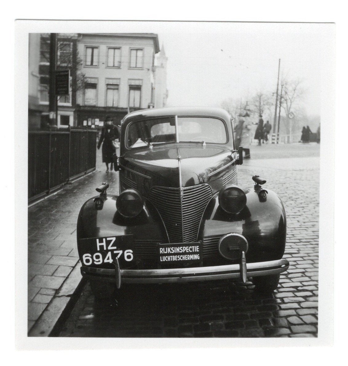 Nederlandse foto “Rijksinspectie Luchtbescherming” Den Haag, Verzenden, Nederland, Foto of Poster
