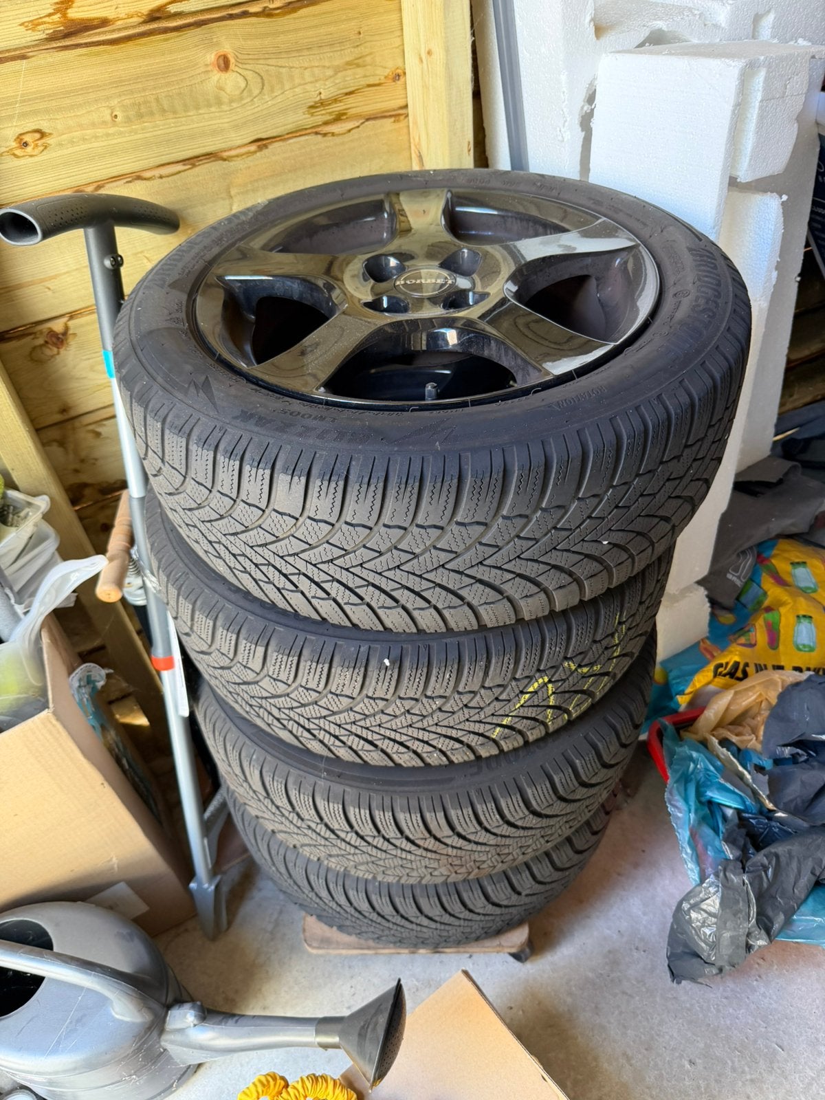 Winterbanden 185/55R15, Ophalen, Gebruikt