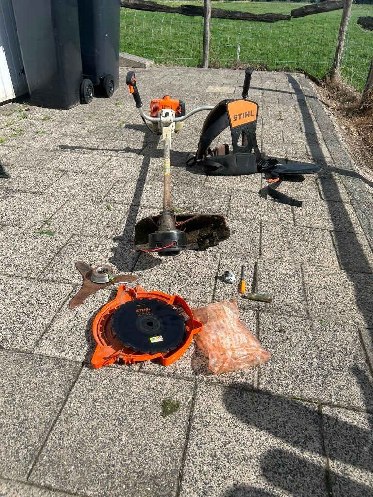 Stihl FS 450 bosmaaier met accessoires en bescherming, Ophalen, Gebruikt, 50 cm of meer, Stihl