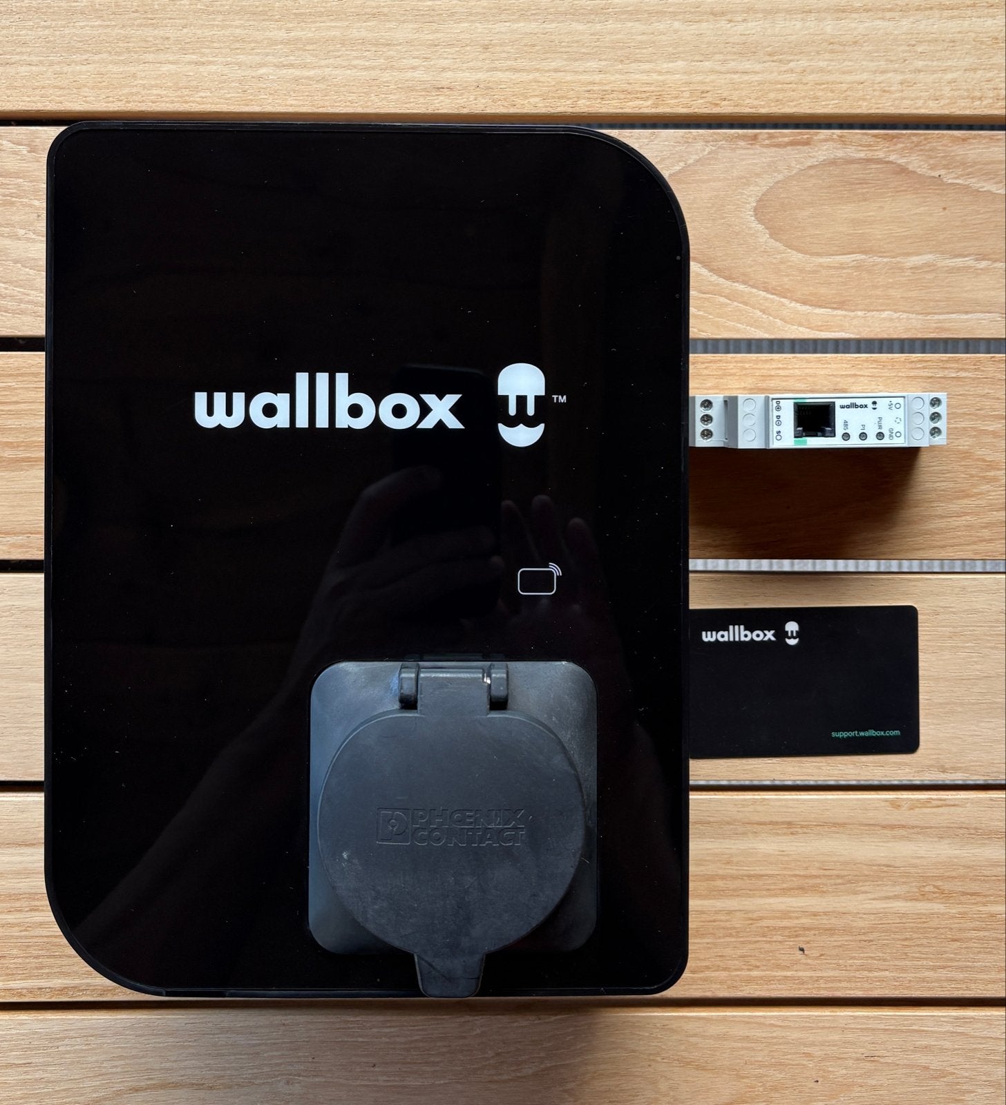 Wallbox Copper SB Laadpaal voor Elektrische Auto, Ophalen, Gebruikt, Laadpaal