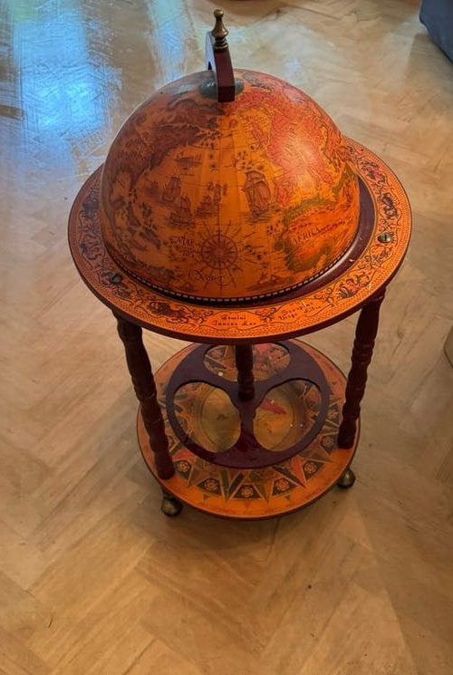 globe bar deco bar table, Ophalen