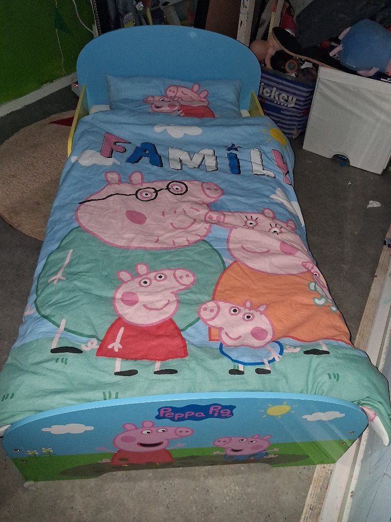 Peuterbed, Kinderen en Baby's, 70 tot 85 cm, 140 tot 160 cm, Zo goed als nieuw, Ophalen