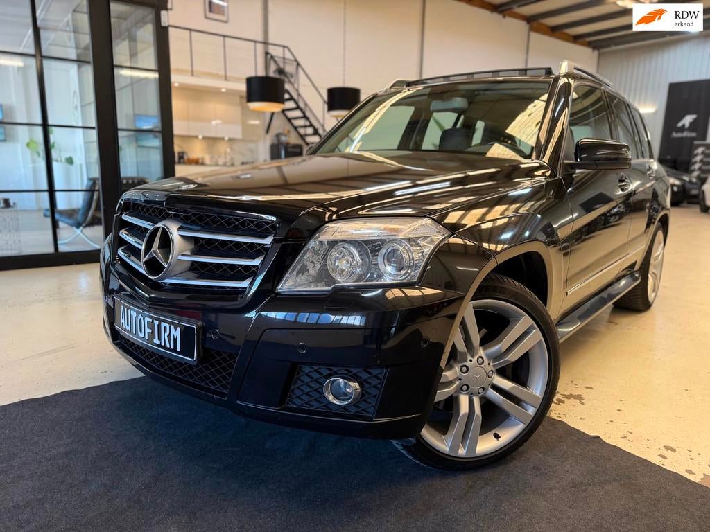 Mercedes-Benz GLK-klasse 350 4-Matic 272PK Automaat Panorama, Automaat, 1730 kg, Gebruikt, Zwart