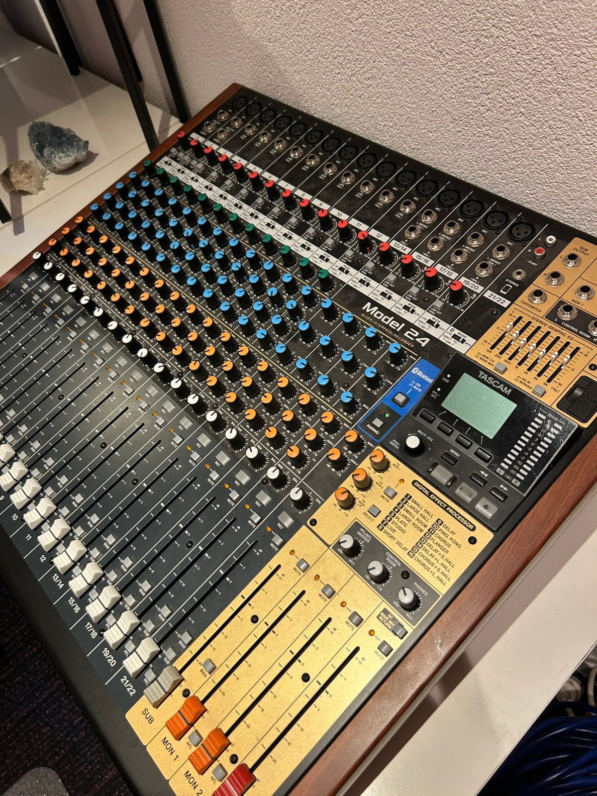 Tascam 24 mixer, recorder., Ophalen, Zo goed als nieuw, Audio