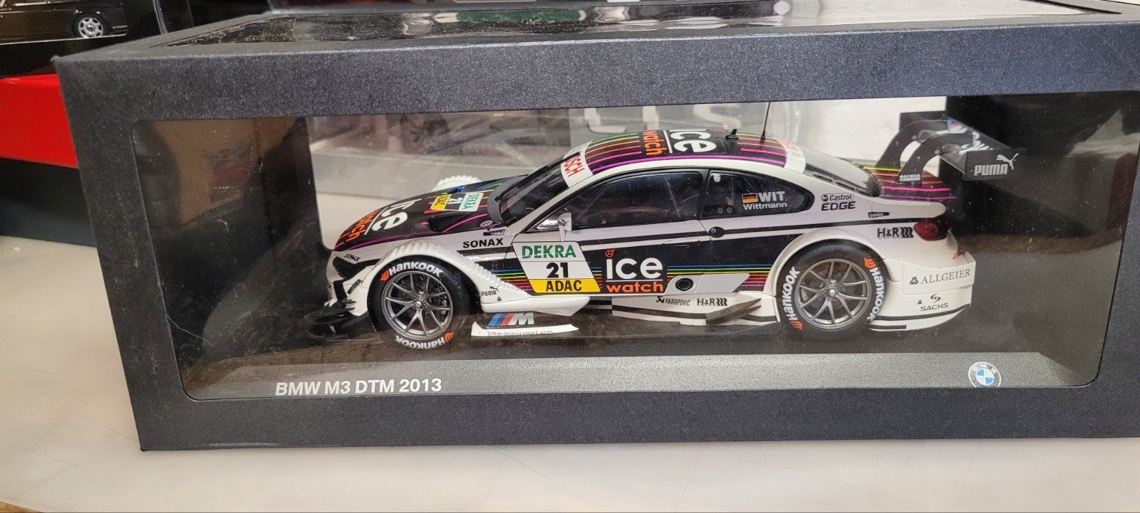Minichamps 2013 BMW M3 DTM Marco Wittmann  #21, Hobby en Vrije tijd, Ophalen of Verzenden, Zo goed als nieuw, Auto, MiniChamps