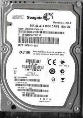 Seagate Momentus ST9500420AS 500GB HDD 2.5" SATA, Intern, Gebruikt, HDD, Ophalen of Verzenden