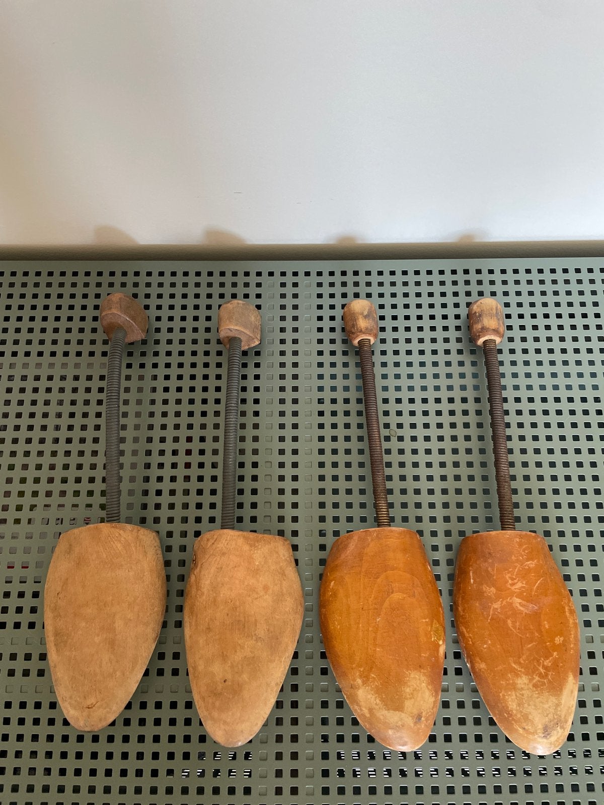 Set van 4 vintage houten schoenspanners, Ophalen of Verzenden
