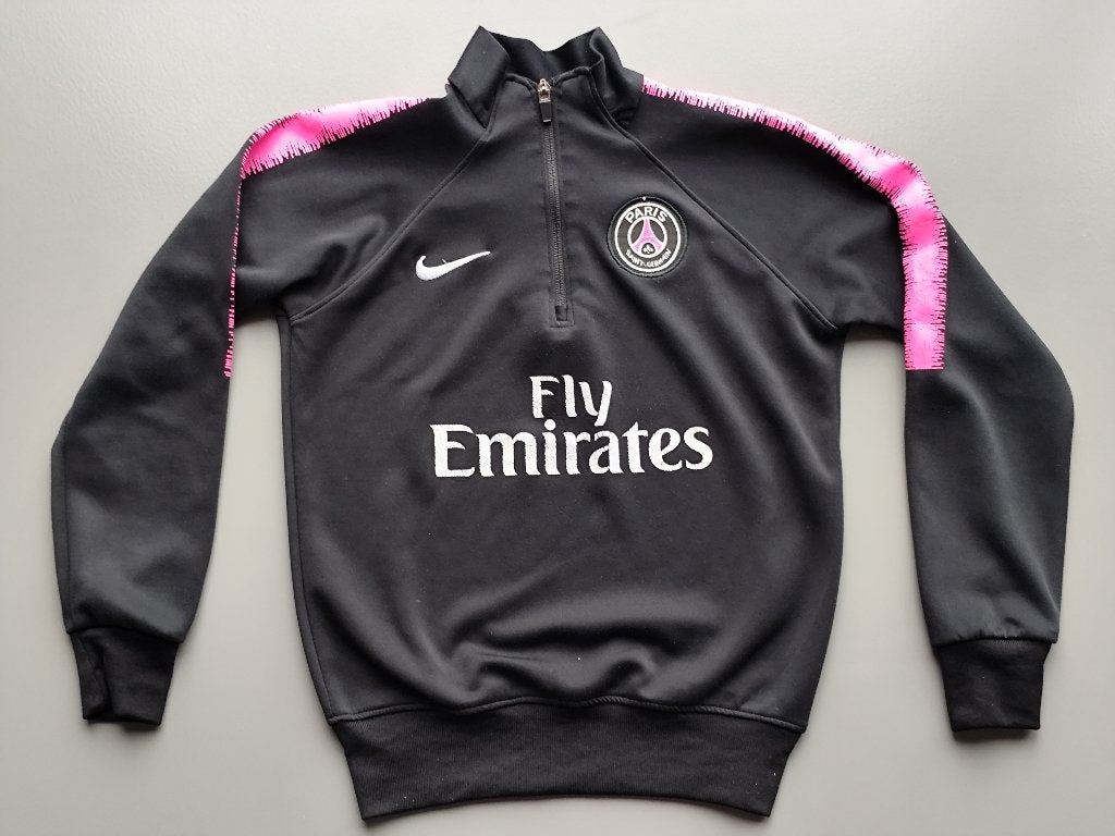 Nike trainingsjasje van Paris Saint-Germain -zwart/roze, Kinderen en Baby's, Kinderkleding | Maat 140, Gebruikt, Meisje, Sport- of Zwemkleding