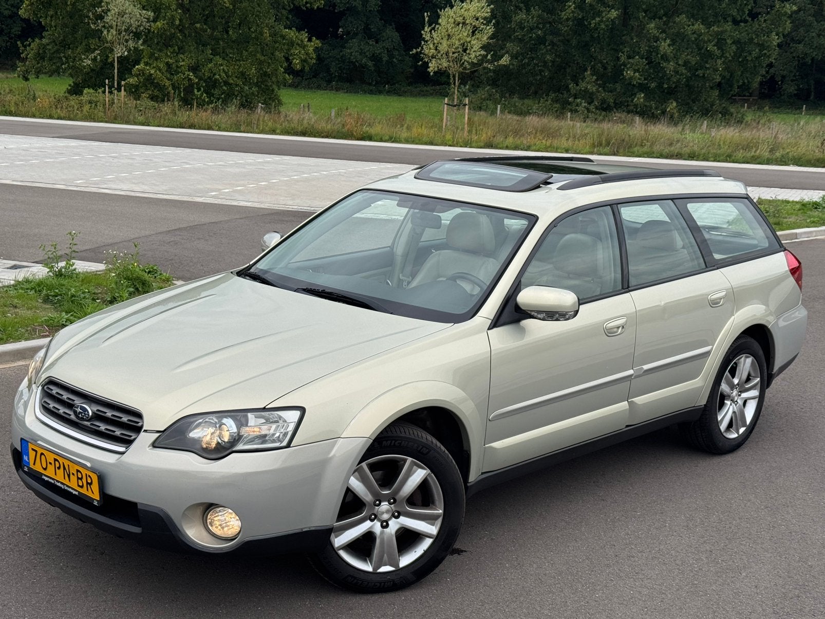 Subaru Outback Legacy 3.0R 4x4, Automaat, Open Dak, Leder!!!, Auto's, Automaat, 1520 kg, 2000 kg, Stoelverwarming