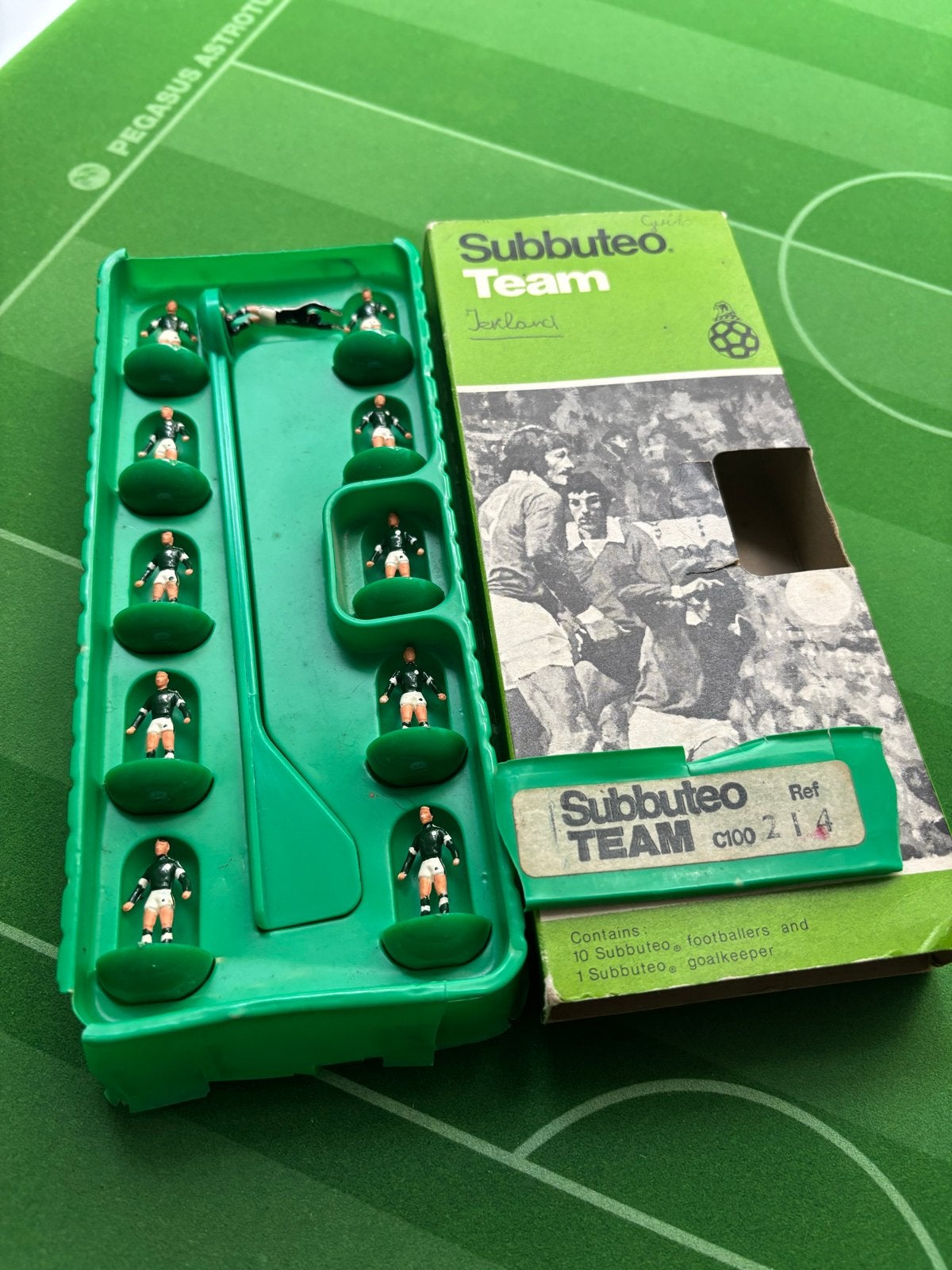 Subbuteo Teams: Ierland, Barcelona, Arsenal, Ophalen of Verzenden, Gebruikt, Buitenlandse clubs