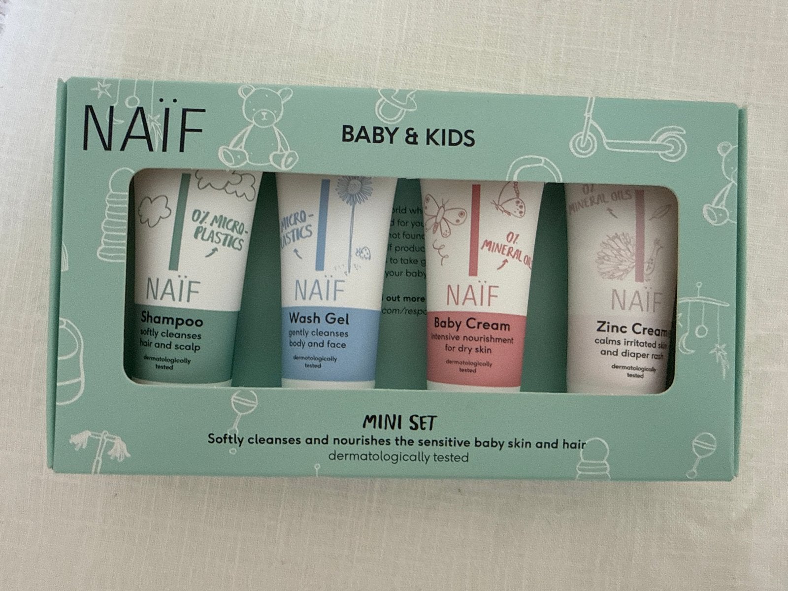 Naïf Mini Set Baby & Kids - 30stuks, Ophalen of Verzenden, Nieuw, Overige typen, Overige merken