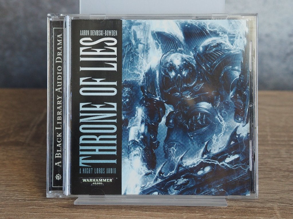 Throne of Lies, Night Lords, Warhammer 40k audiobook, Ophalen of Verzenden, Games Workshop Limited - Irish branch, Unit 3, Contact@blacklibrary.com