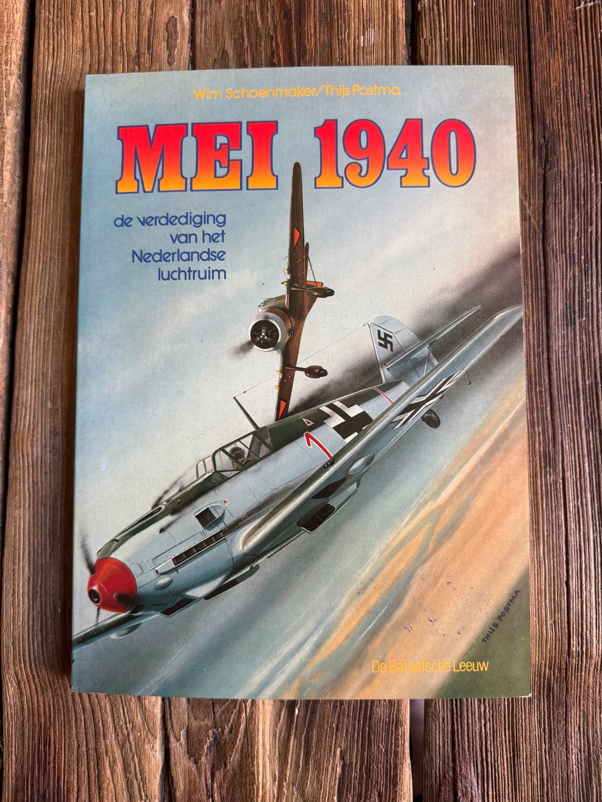 Mei 1940: Verdediging Nederlands luchtruim - WO2 boek, Ophalen of Verzenden, Tweede Wereldoorlog, Gelezen, Luchtmacht