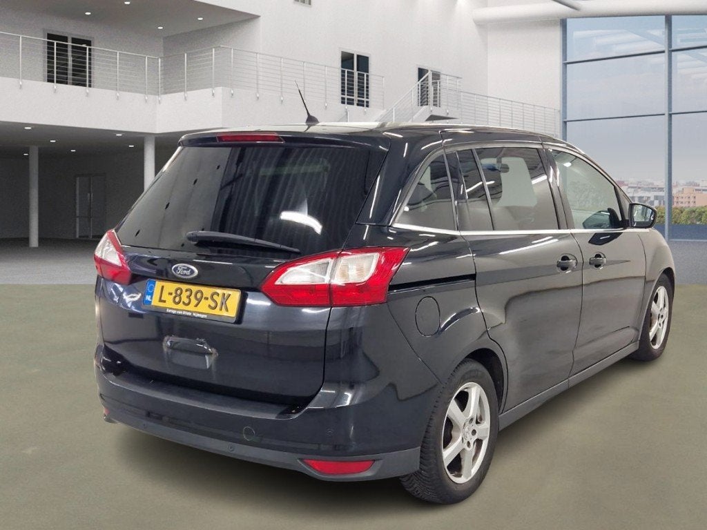 Ford Grand C-Max 1.6 EcoBoost|7PERS|STOELVERW|CRUISE|AIRCO|6, Auto's, 15 km/l, Gebruikt, 4 cilinders, 150 pk