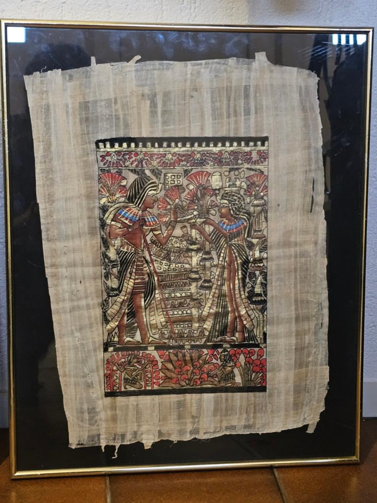 3x papyrus, Ophalen of Verzenden