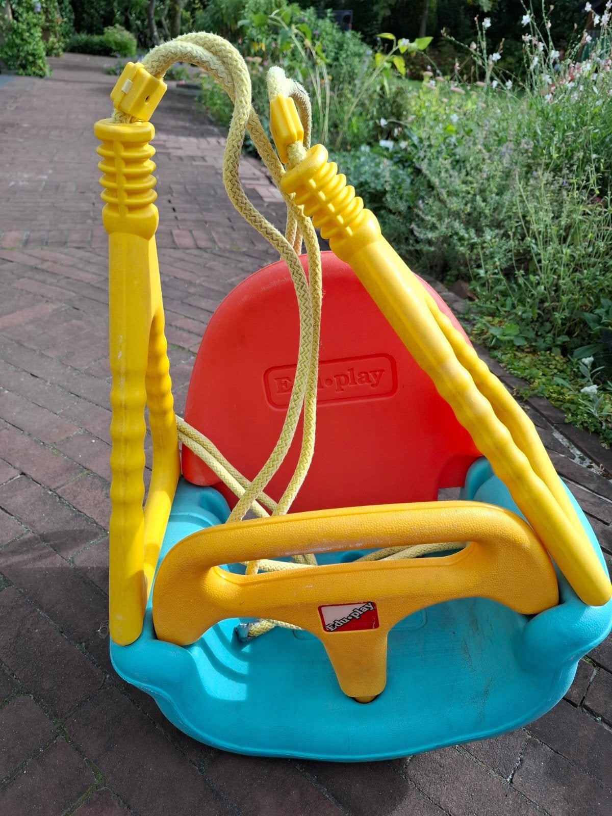 Edu-play babyschommel - Kleurrijke en veilige schommel, Ophalen of Verzenden, Gebruikt, Schommel