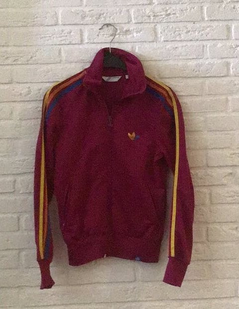 Vinage adidas jasje, Ophalen of Verzenden, Zo goed als nieuw, Rood, Dame