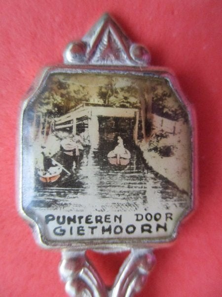 (A3472)  Punteren door Giethoorn (Schepje), Ophalen of Verzenden, Gebruikt, Overige materialen, Bestek