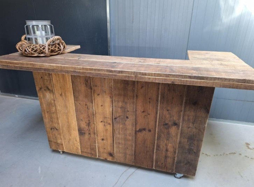SALE SALE Shotjes cocktail borrel bar mancave steigerhout, Ophalen of Verzenden, Nieuw