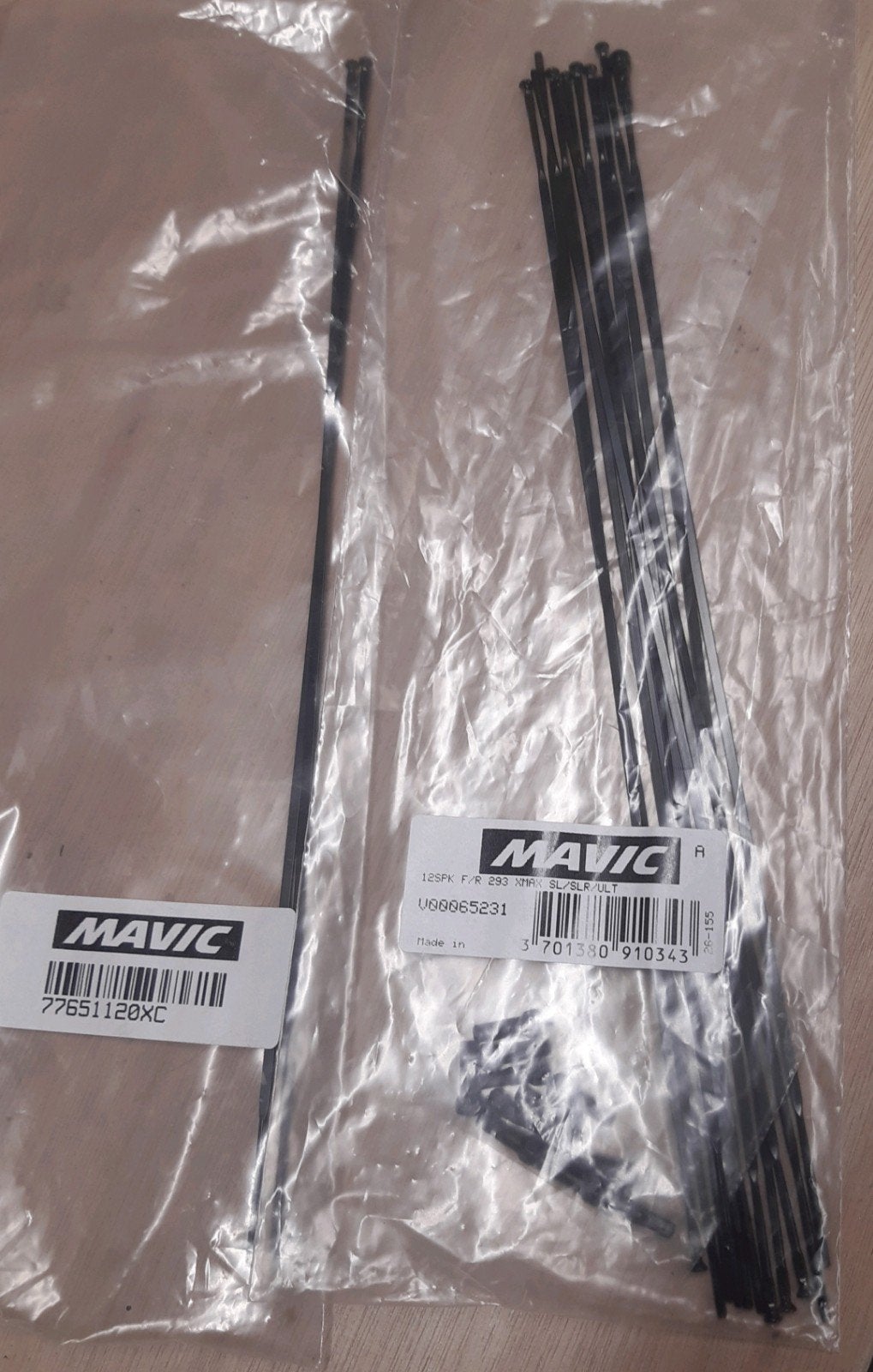 Spaken Mavic Crossmax SL R 29 per 3 stuks, Wiel, Ophalen of Verzenden, Nieuw, Staal