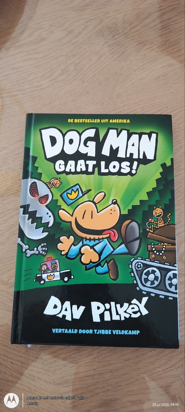 Dog Man Gaat Los! - Zo goed als nieuw, Ophalen of Verzenden, Zo goed als nieuw, Dav Pilkey, Fictie algemeen
