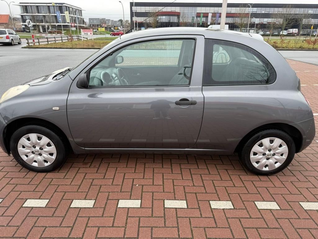 Nissan Micra 1.2 59KW 3DR AUT 2003 Grijs, Auto's, Nissan, 31 €/maand, 4 cilinders, Origineel Nederlands, Micra