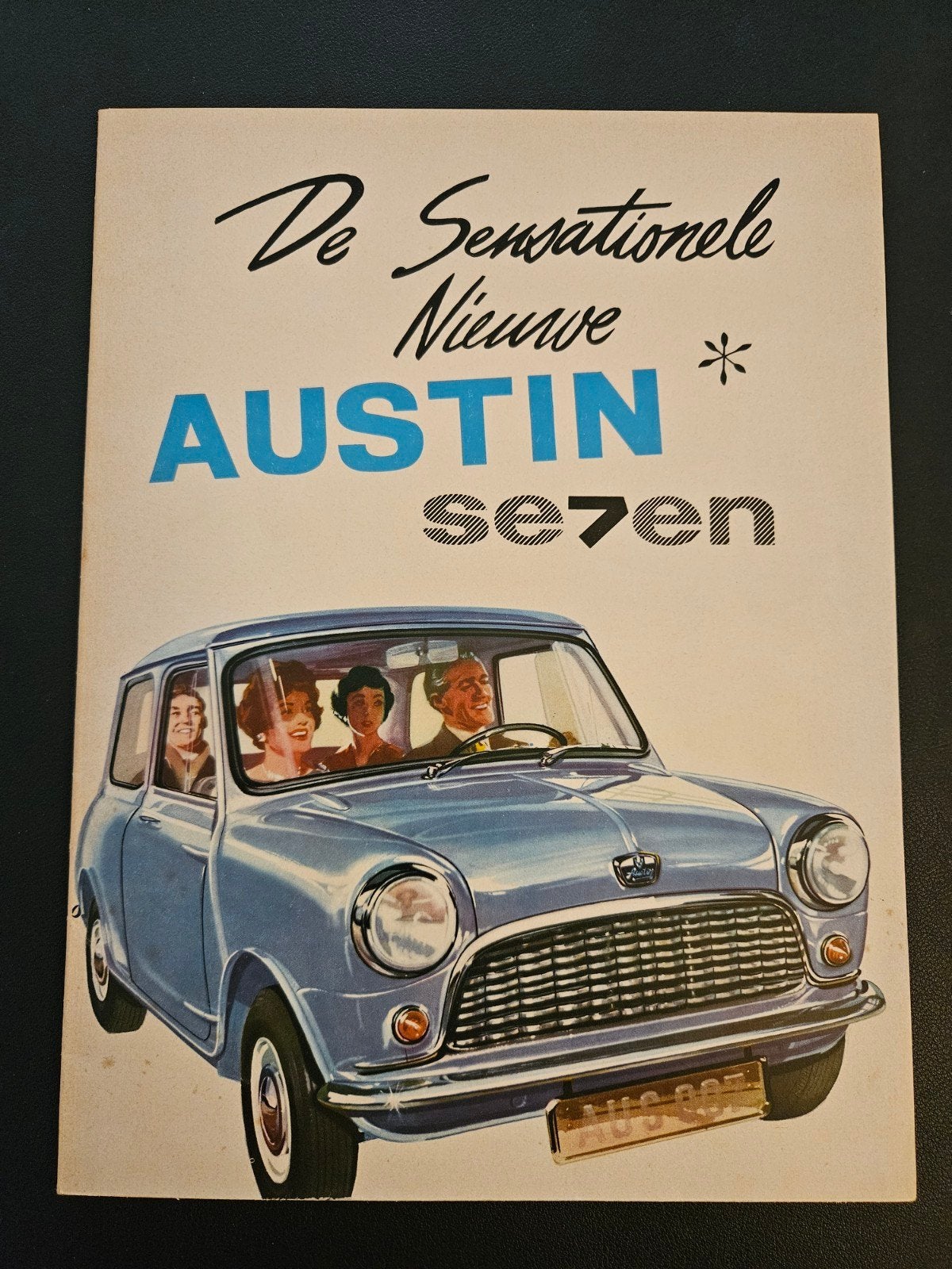 Brochure Austin Seven, Ophalen of Verzenden, Zo goed als nieuw, Overige merken