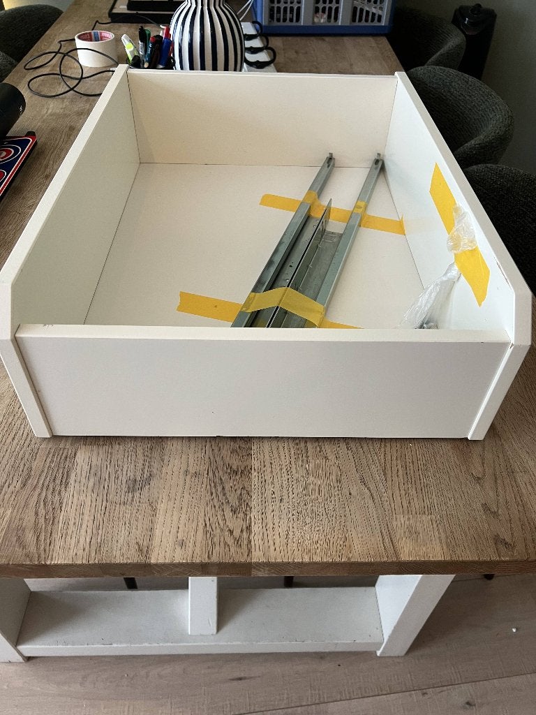 Ikea lade 50x58cm incl. rails, Gebruikt, Minder dan 100 cm, 50 tot 75 cm, 50 tot 100 cm