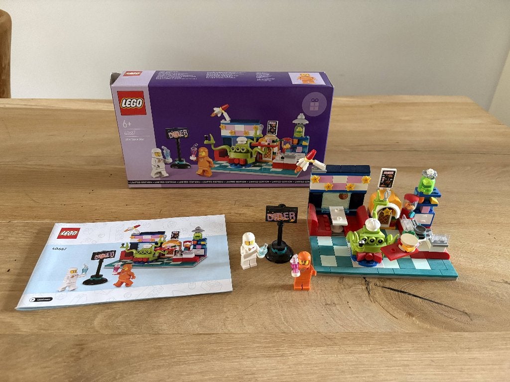 LEGO GWP Buitenaards restaurant (40687), Kinderen en Baby's, Inclusief instructies, Overige thema's, Lego, Ophalen of Verzenden