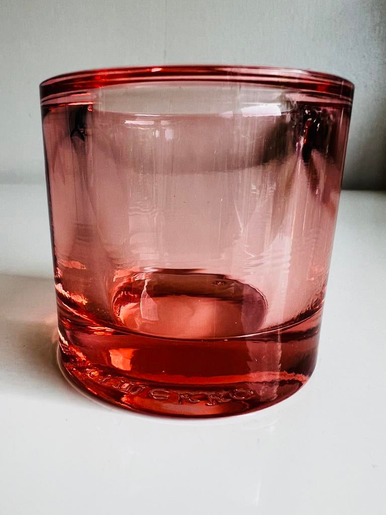 Iittala Kivi Marimekko Kandelaar Salmon Pink Zalmroze, Huis en Inrichting, Ophalen of Verzenden, Zo goed als nieuw, Overige kleuren