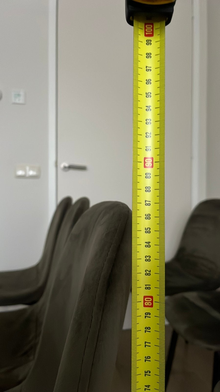 6x groene eettafelstoel, Ophalen, Gebruikt, Overige kleuren, Stof
