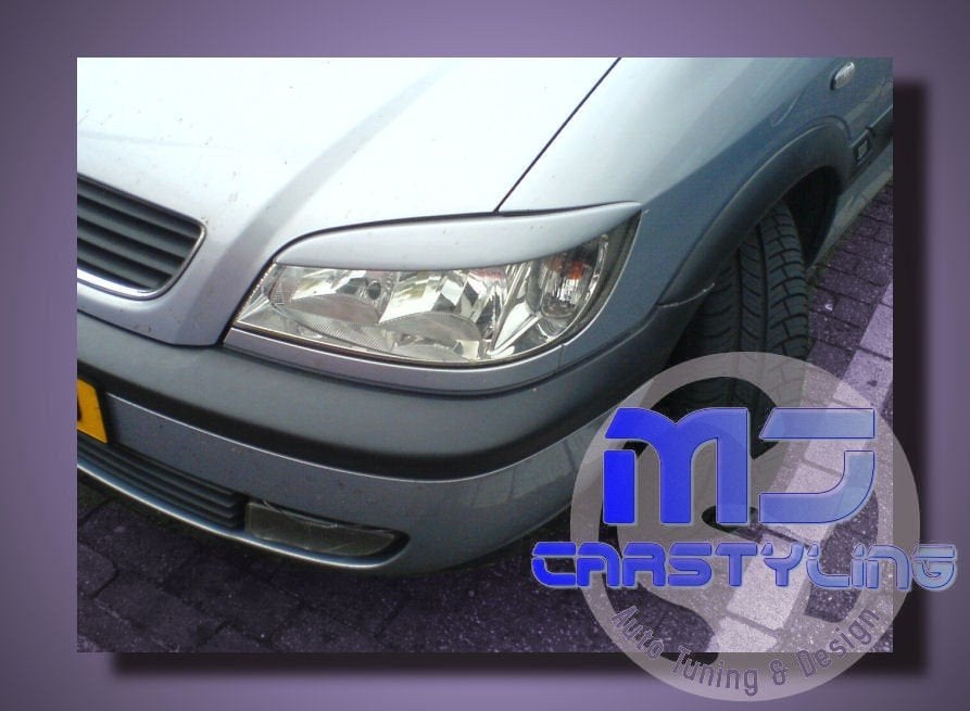Opel Zafira A - Koplampspoilers, Auto diversen, Ophalen of Verzenden, MJ-Carstyling, Info@mj-carstyling.net, Sibeliusstraat 81 5011JH Tilburg