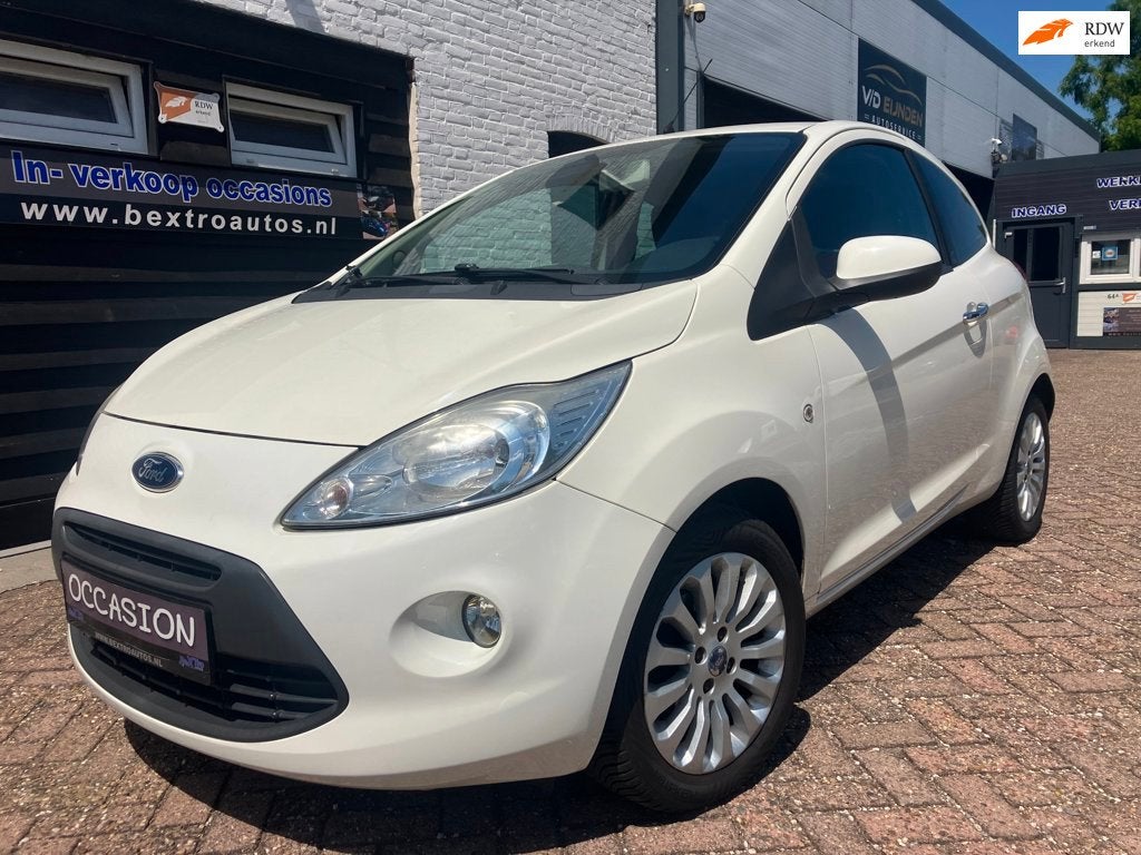Ford Ka 1.2 Cool&Sound ZEER MOOI weinig KM + garantie + grot, Auto's, Voorwielaandrijving, Stof, Gebruikt, 4 cilinders