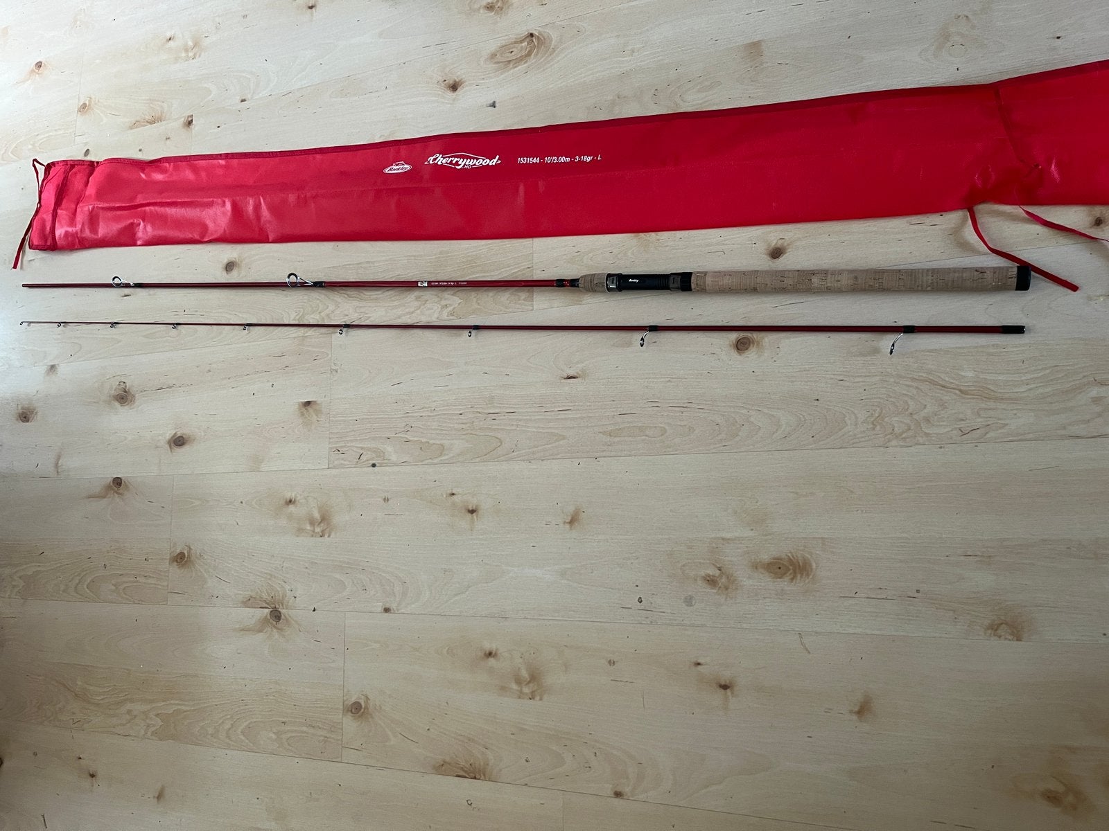 Berkley Cherrywood hd 3-18 gr 10ft trout, Ophalen of Verzenden, Nieuw, Werphengel