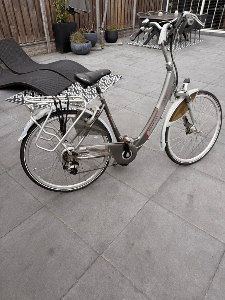 Sparta ion m gear defecte accu alleen ophalen, Fietsen en Brommers, Elektrische fietsen, Ophalen, Minder dan 30 km per accu, Sparta