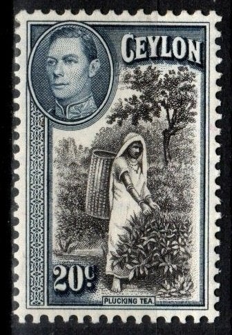 Mooi kavel Commonwealth Ceylon *volgom LZD242., Ophalen of Verzenden, Postfris