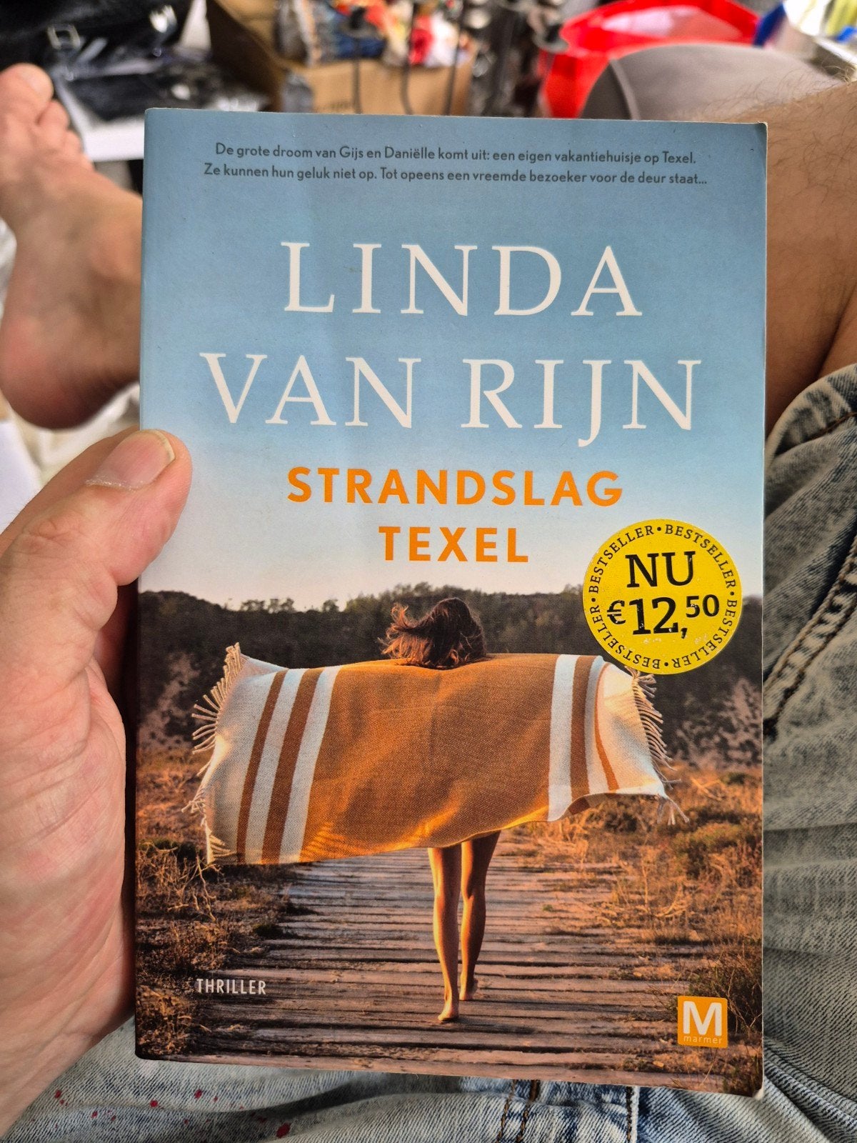 Linda van Rijn - Strandslag Texel (Thriller), Ophalen of Verzenden, Zo goed als nieuw, Linda van Rijn, Nederland