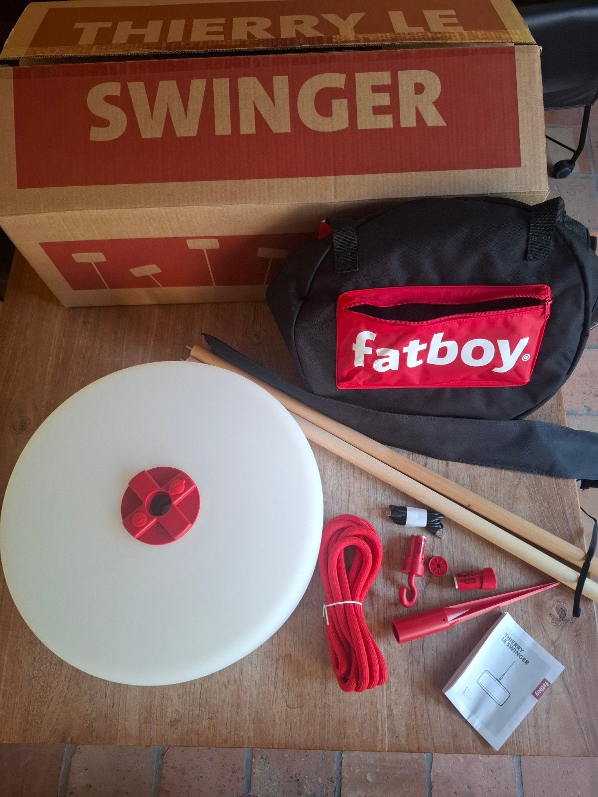 Fatboy buitenlamp - Thierry Le Swinger - staand/hang - nieuw, Ophalen, Nieuw, Accu, Led