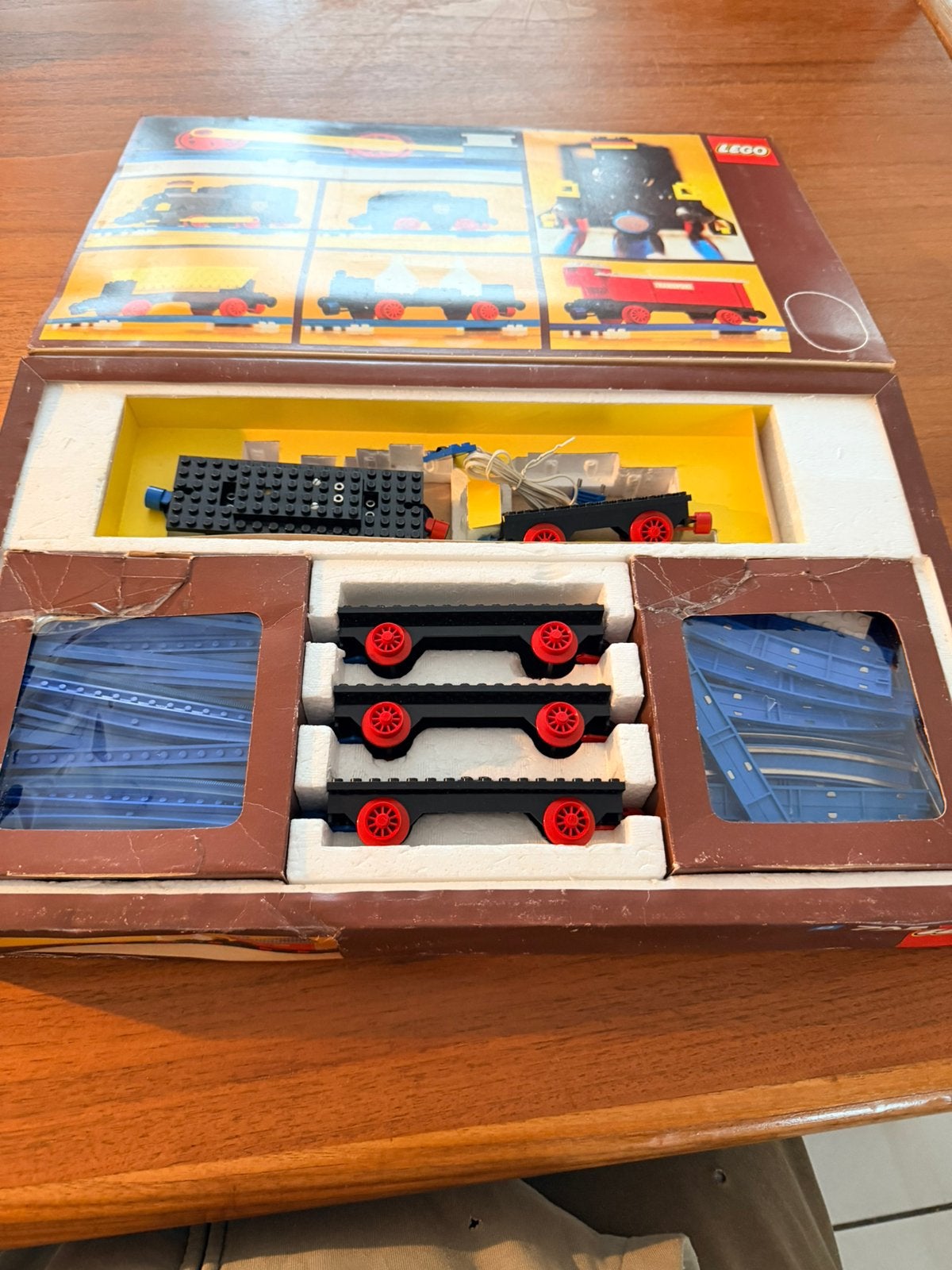 Lego 725 trein, Ophalen of Verzenden, Zo goed als nieuw