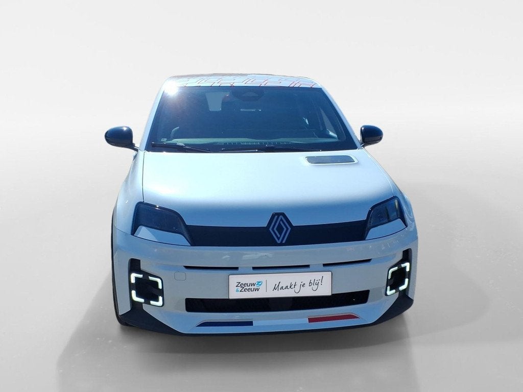 Renault 5 urban range evolution 40 kWh Rallye uniek exemplaa, Auto's, Renault, 12 maanden, Stof, Origineel Nederlands, Grijs
