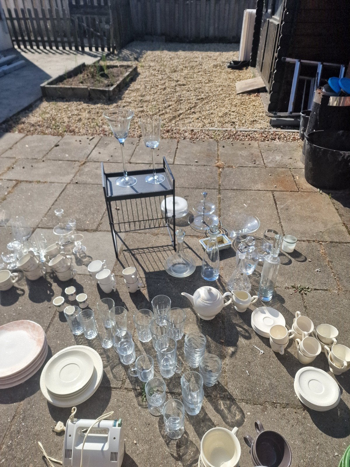 DIV .GLAS WERK EN KEUKEN GERIJ bieden los of alles in een, Ophalen of Verzenden, Glas, Overige stijlen, Glas of Glazen