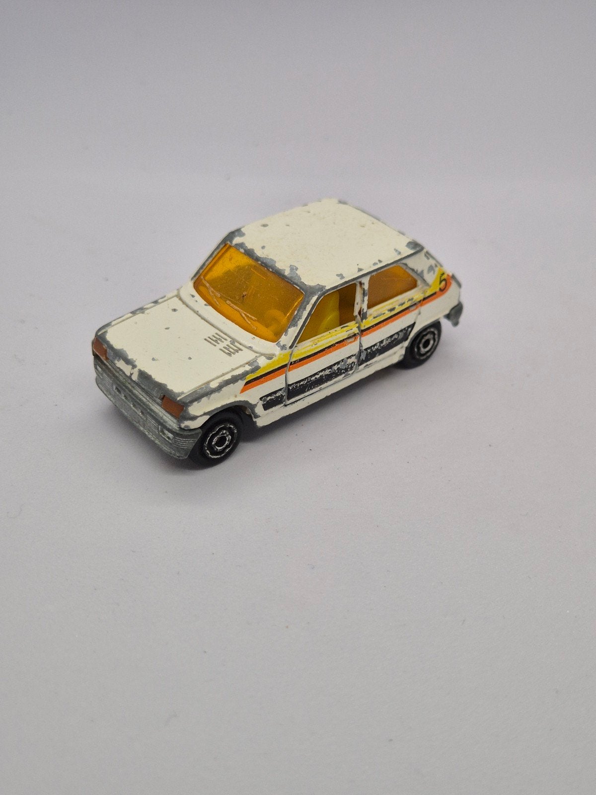 Majorette Renault 5 - Vintage Speelgoedauto, Ophalen of Verzenden, Gebruikt, Overige typen