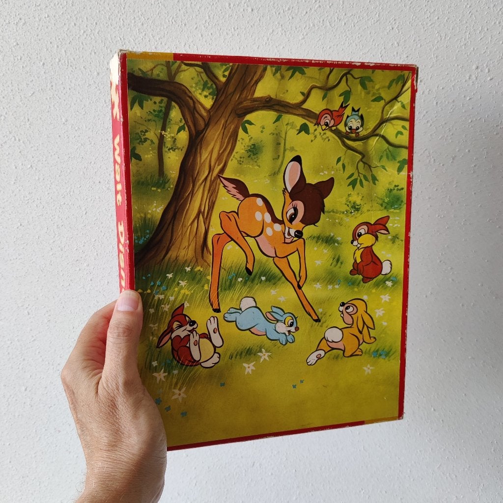 Bambi Houten Legpuzzel Kolibri 0183 ca. 1965, Hobby en Vrije tijd, Denksport en Puzzels, Ophalen of Verzenden, Minder dan 500 stukjes