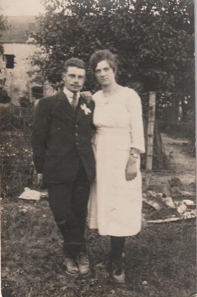 fotokaart  -  koppel, Verzenden, Voor 1940, Zo goed als nieuw