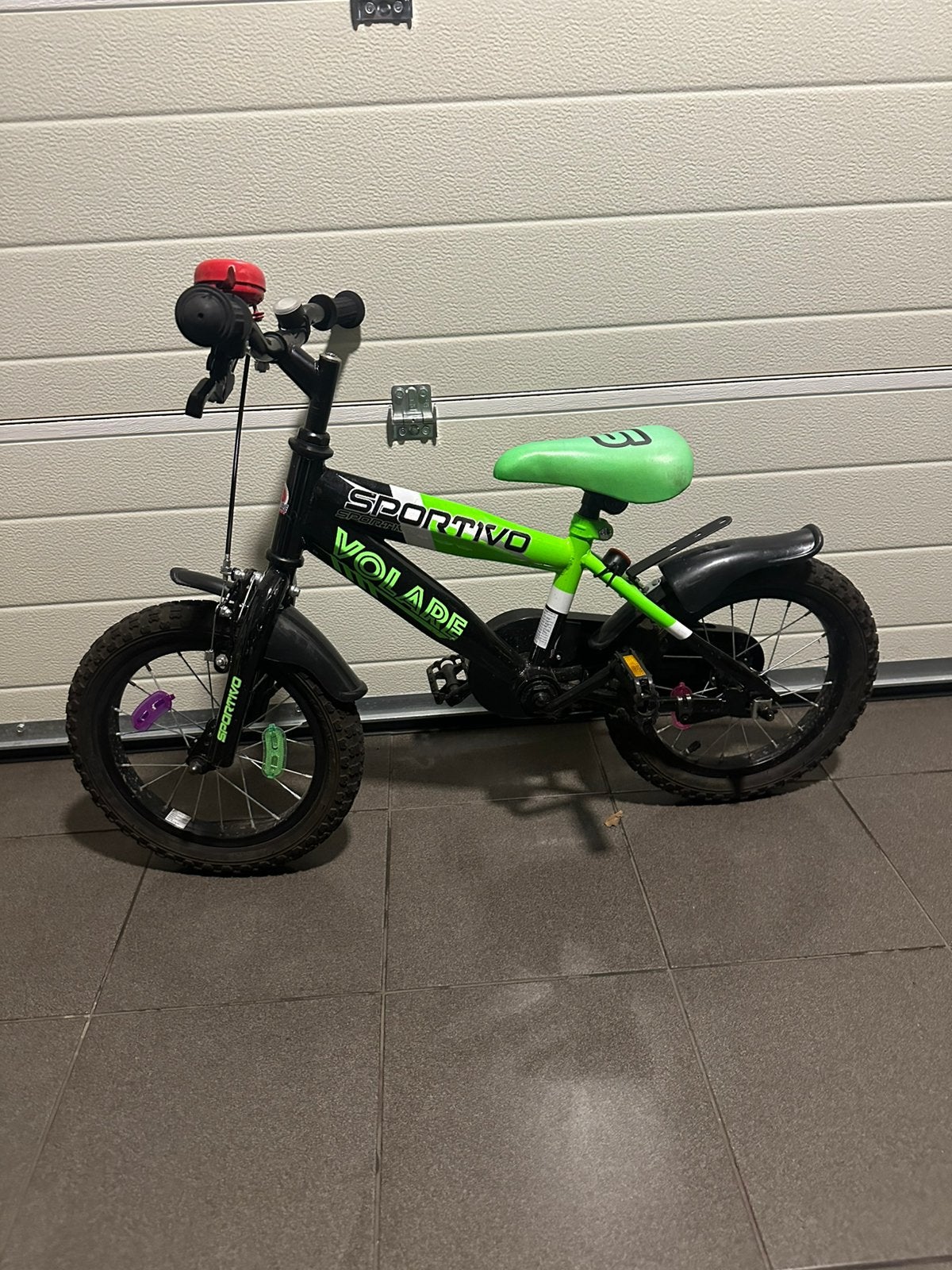 Kinderfiets volare 14 inch, Ophalen, Zo goed als nieuw, Terugtraprem, Minder dan 16 inch