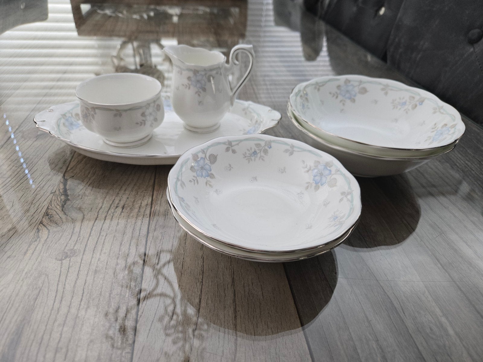 Royal Albert/ Satin Rose, Gebruikt, Overige typen, Ophalen of Verzenden, Overige stijlen