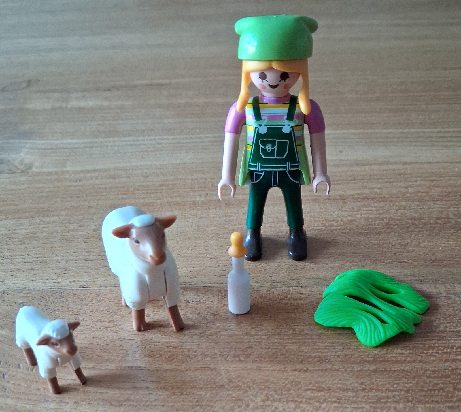 Playmobil 9336 boerin met schapen., Ophalen, Zo goed als nieuw, Complete set