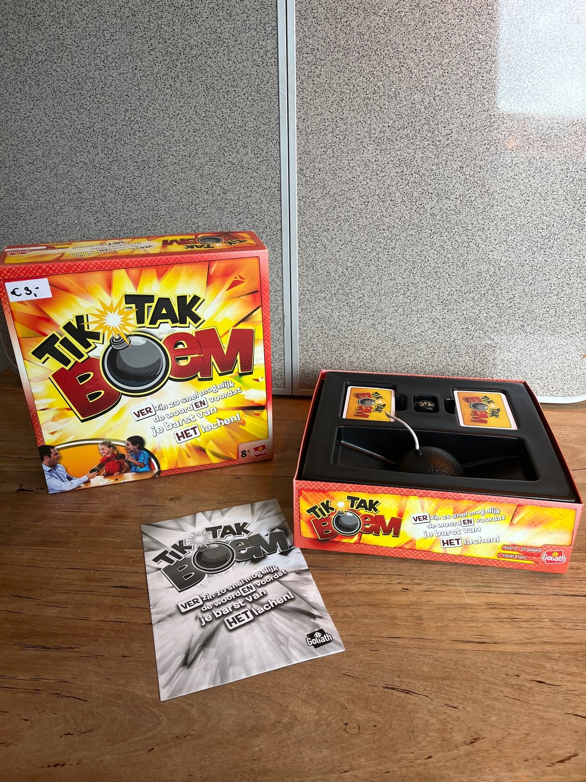 Tik Tak Boem Gezelschapsspel - Gebruikt, Ophalen of Verzenden, Gebruikt